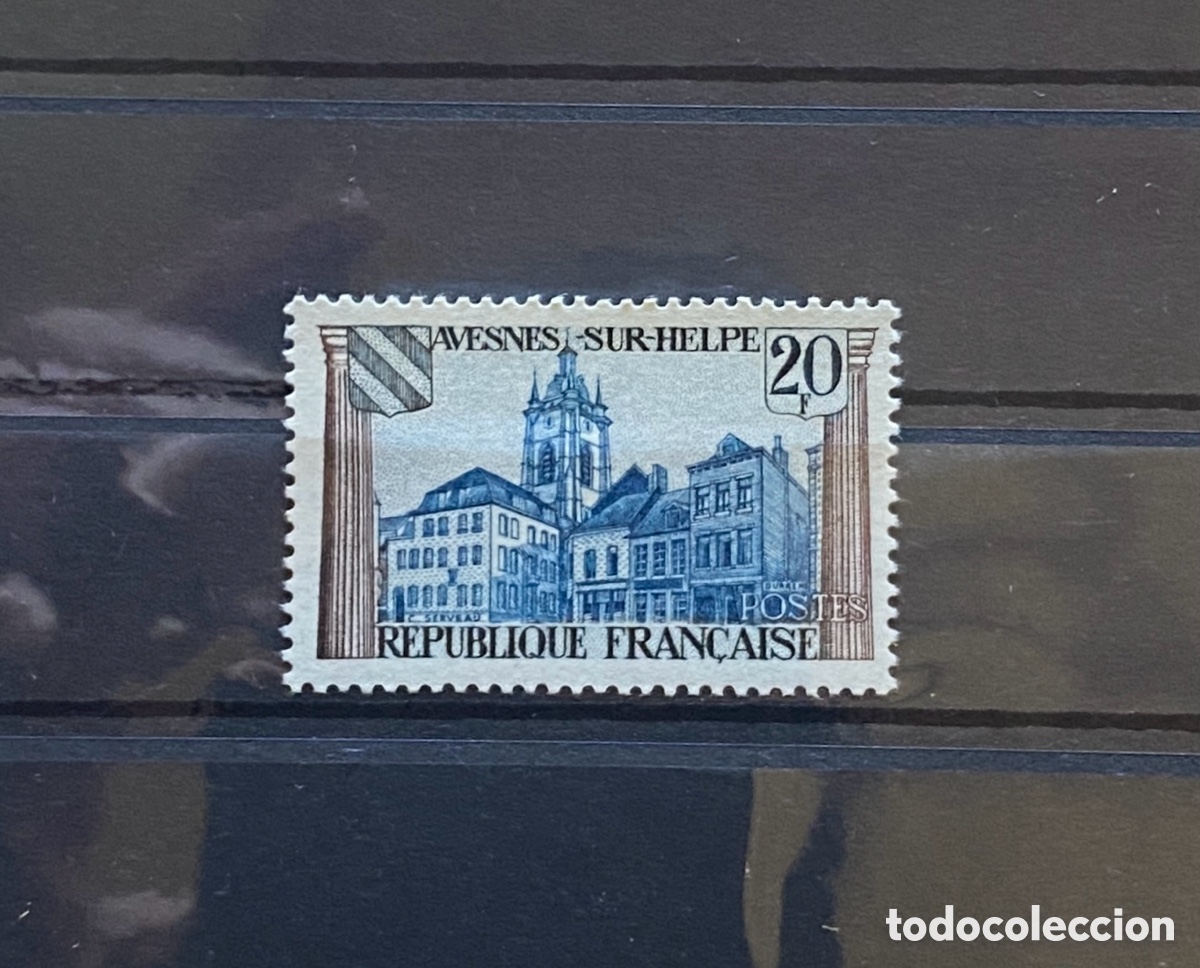 Sellos: Sellos, nuevo, de Francia 1959. Yvert 1221 Edificios
