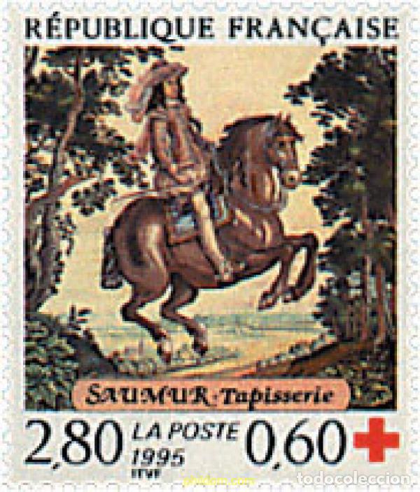 Sellos: 65896 MNH FRANCIA 1995 CRUZ ROJA