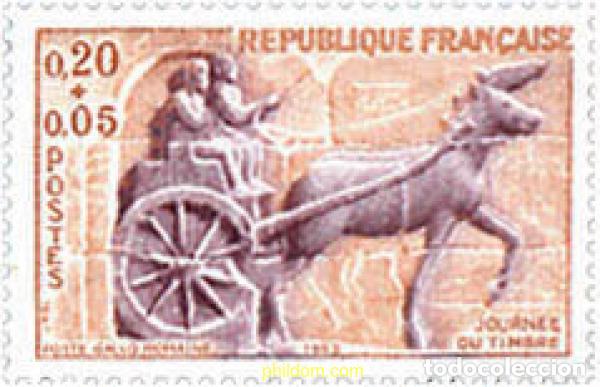 Sellos: 88227 MNH FRANCIA 1963 DIA DEL SELLO