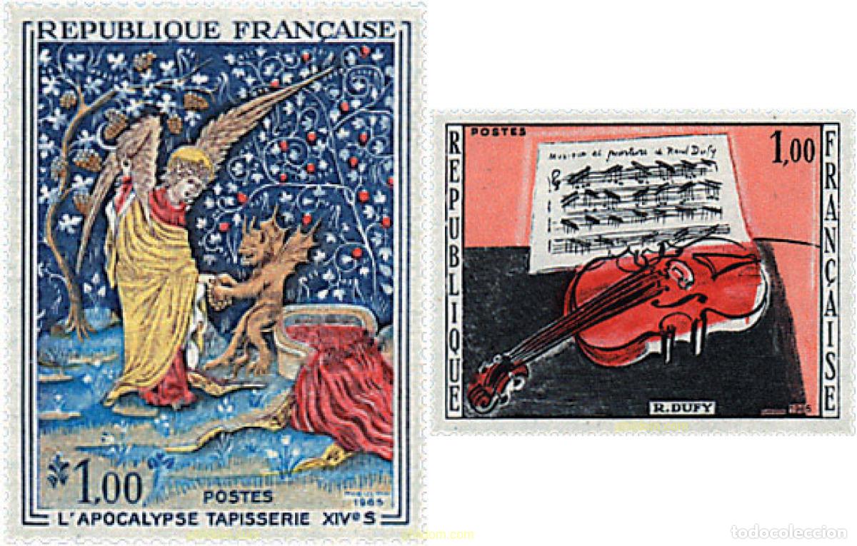 Sellos: 248531 MNH FRANCIA 1965 PINTURAS