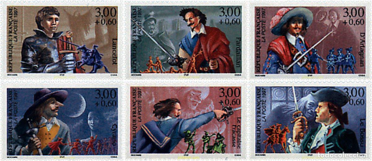 Sellos: 65922 MNH FRANCIA 1997 PERSONAJES CELEBRES