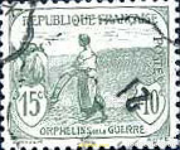 Sellos: 281712 USED FRANCIA 1917 PRO HUERFANOS DE GUERRA