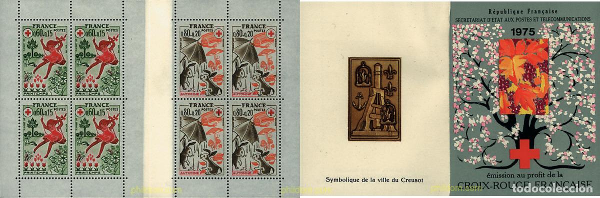 Sellos: 2669 MNH FRANCIA 1975 CRUZ ROJA