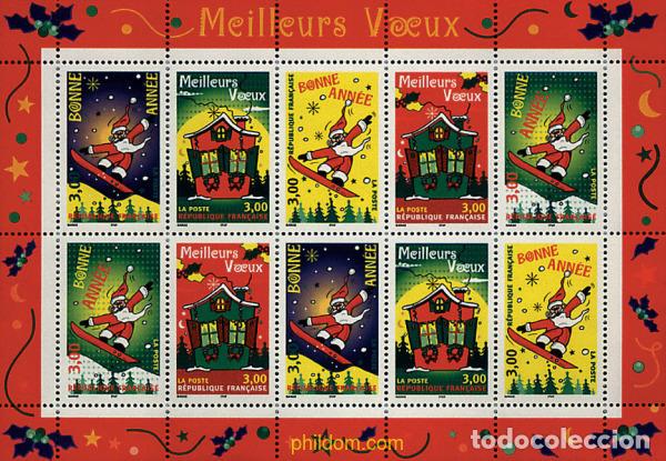 Sellos: 80163 MNH FRANCIA 1998 SELLOS DE BUENOS DESEOS
