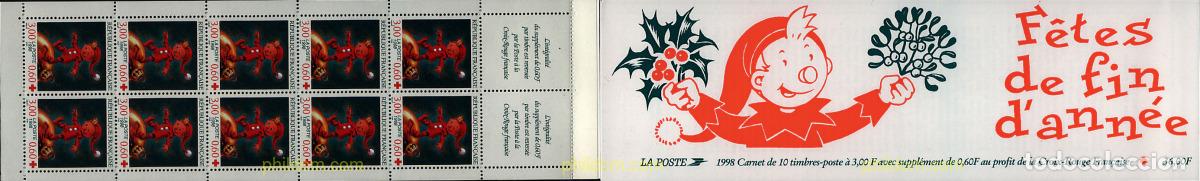 Sellos: 2700 MNH FRANCIA 1998 PRO CRUZ ROJA
