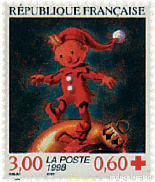 Sellos: 53426 MNH FRANCIA 1998 PRO CRUZ ROJA