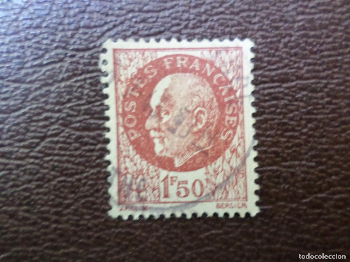 Sellos: +francia, 1941, mariscal petain, Yvert 517