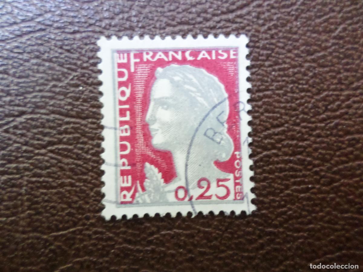 Sellos: +francia, 1960, marianne, Yvert 1263