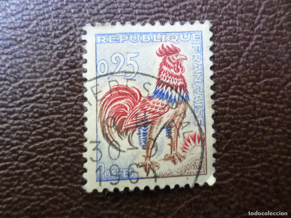 Sellos: +francia, 1962, gallo, Yvret 1331