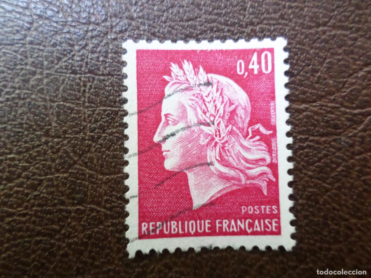 Sellos: +francia, 1967, marianne, Yvert 1536B