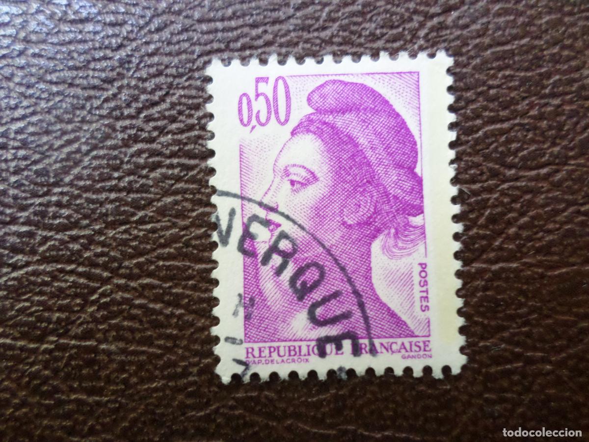 Sellos: +francia, 1982, la libertad, Yvert 2184