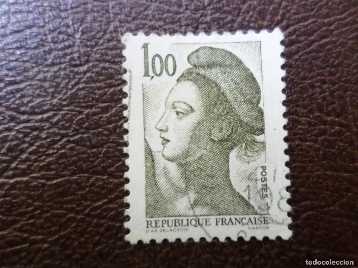 Sellos: +francia, 1982, la libertad, Yvert 2185