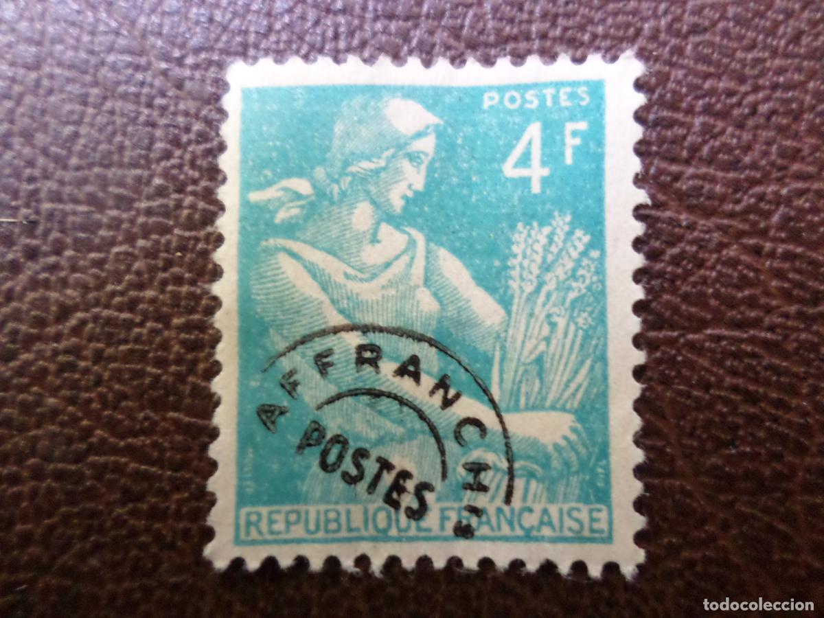 Sellos: +francia, 1953, Yvert 106 preobliterado