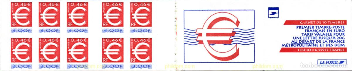 Sellos: 165529 MNH FRANCIA 1999 SELLO DEL EURO
