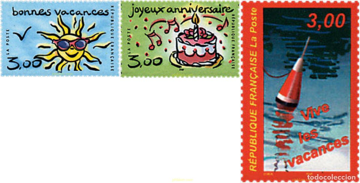 Sellos: 53393 MNH FRANCIA 1999 SELLOS FELICES VACACIONES