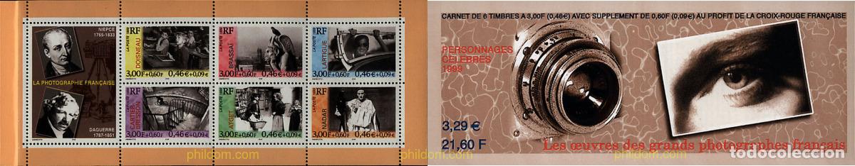 Sellos: 2584 MNH FRANCIA 1999 PERSONAJES CELEBRES. FOTOGRAFIAS