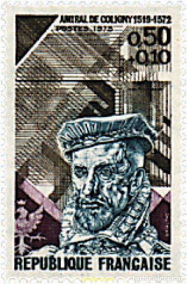 Sellos: 245277 MNH FRANCIA 1973 PERSONAJES CELEBRES