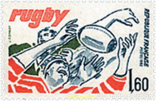 Sellos: 65792 MNH FRANCIA 1982 RUGBY