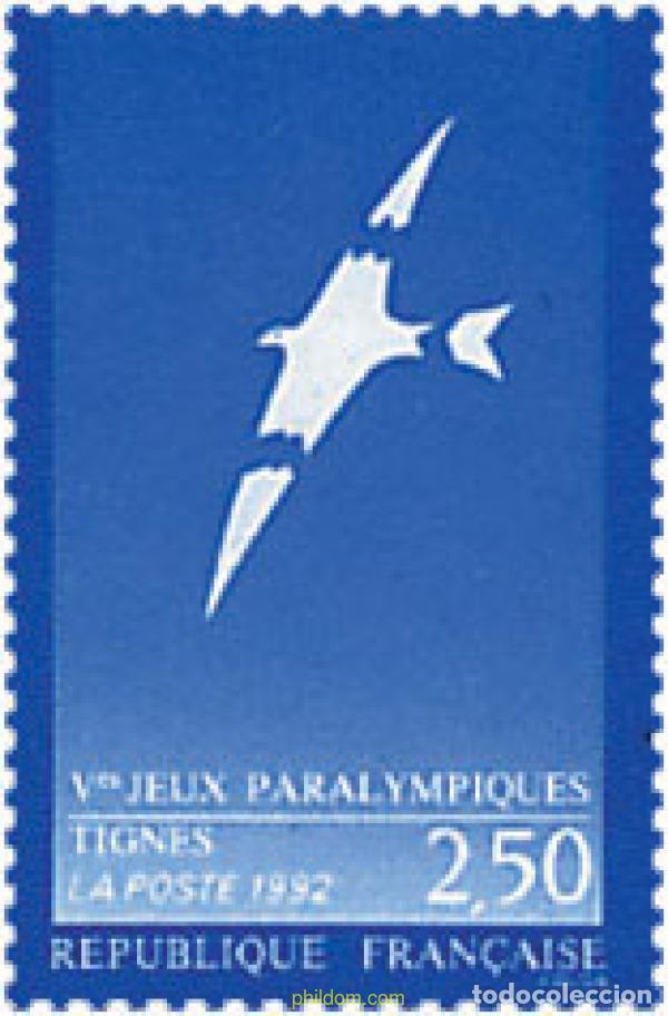 Sellos: 70693 MNH FRANCIA 1991 5 JUEGOS PARALIMPICOS.