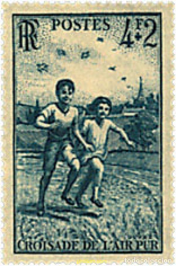 Sellos: 88102 MNH FRANCIA 1945 DEPORTES INFANTILES