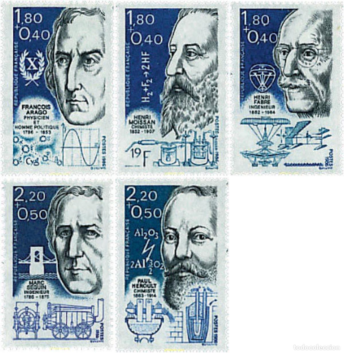 Sellos: 65844 MNH FRANCIA 1986 PERSONAJES CELEBRES