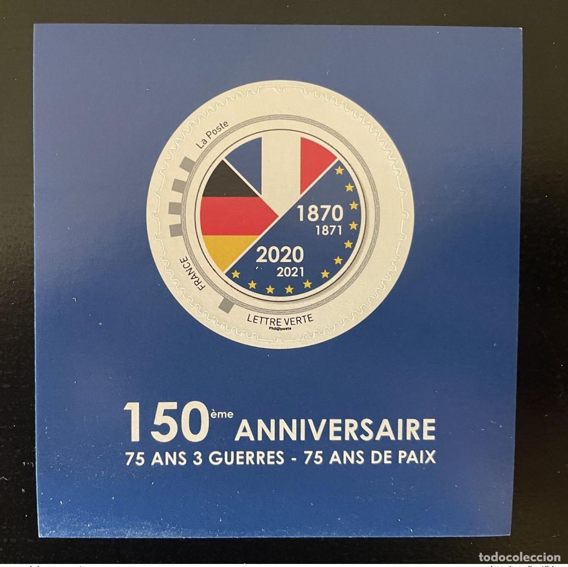 Sellos: Coleccionista de Francia 2020 150 a&ntilde;os 3 guerras 75 paz Alemania MNH**