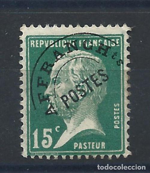 Sellos: France Preo N&deg;65 (*) (MNG) 1922/32 - Type Pasteur