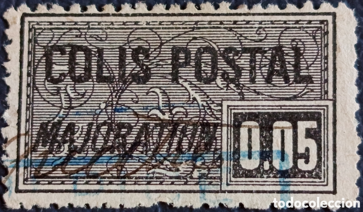 Sellos: Francia 1918 Colis Postal Majoration 0,05c Yvert 19 Obliterado