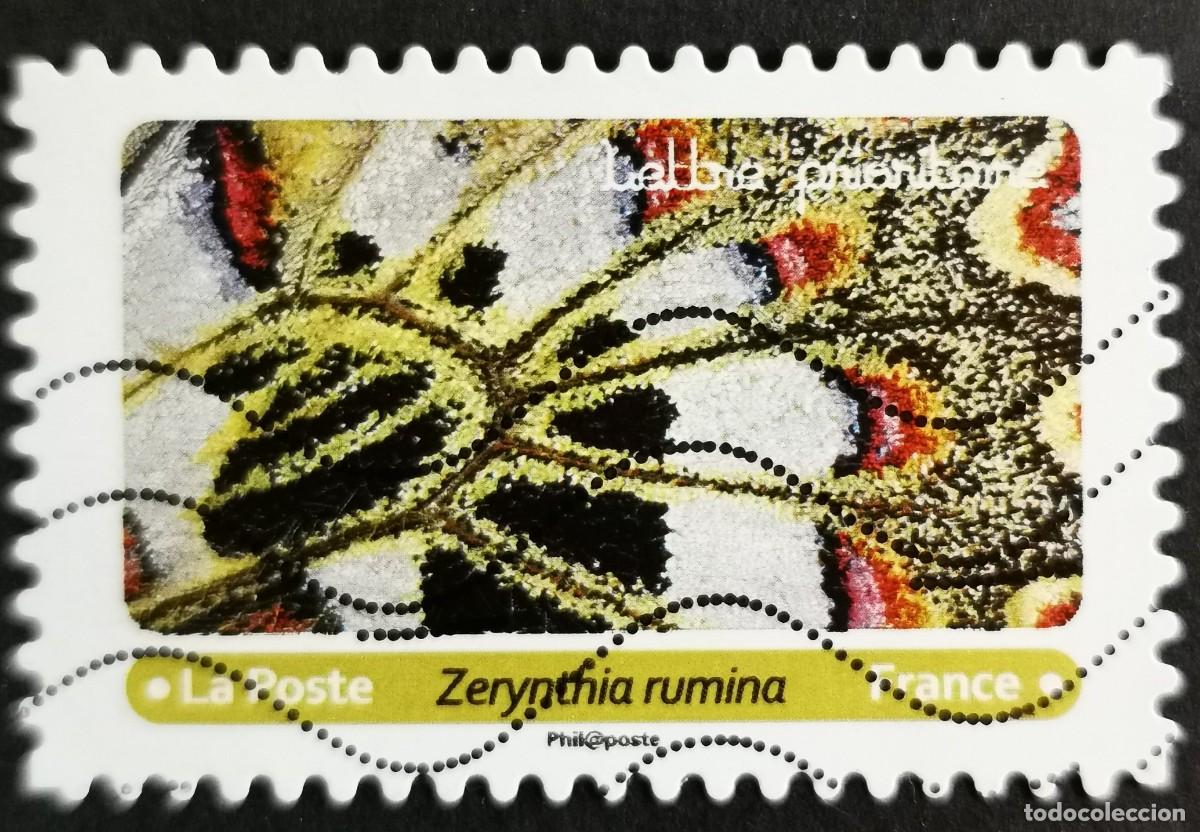 Sellos: Sello Francia 2020, Alas mariposa: Fest&oacute;n espa&ntilde;ol (Zerynthia rumin, Sin Valor Facial Michel: FR 7509