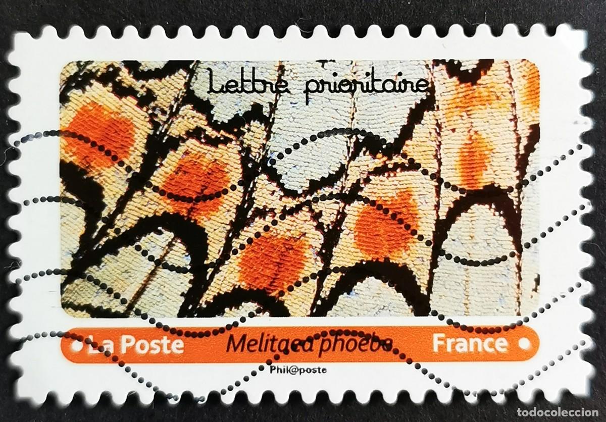 Sellos: Sello Francia 2020, Alas mariposa: Knapweed Fritillary (Melitaea p, Sin Valor Facial Michel: FR 7510
