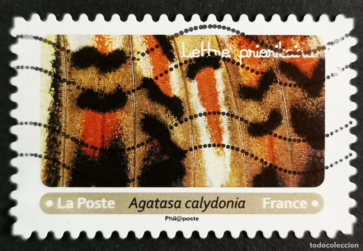 Sellos: Sello Francia 2020, Alas mariposa: Gloriosa Begum (Agatasa Calydon, Sin Valor Facial Michel: FR 7514