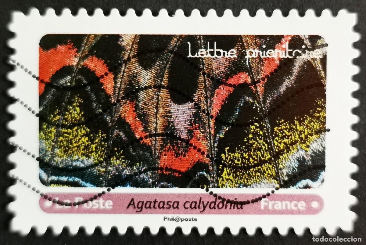 Sellos: Sello Francia 2020, Alas mariposa: Gloriosa Begum (Agatasa Calydo, Sin Valor Facial Michel: FR 7516