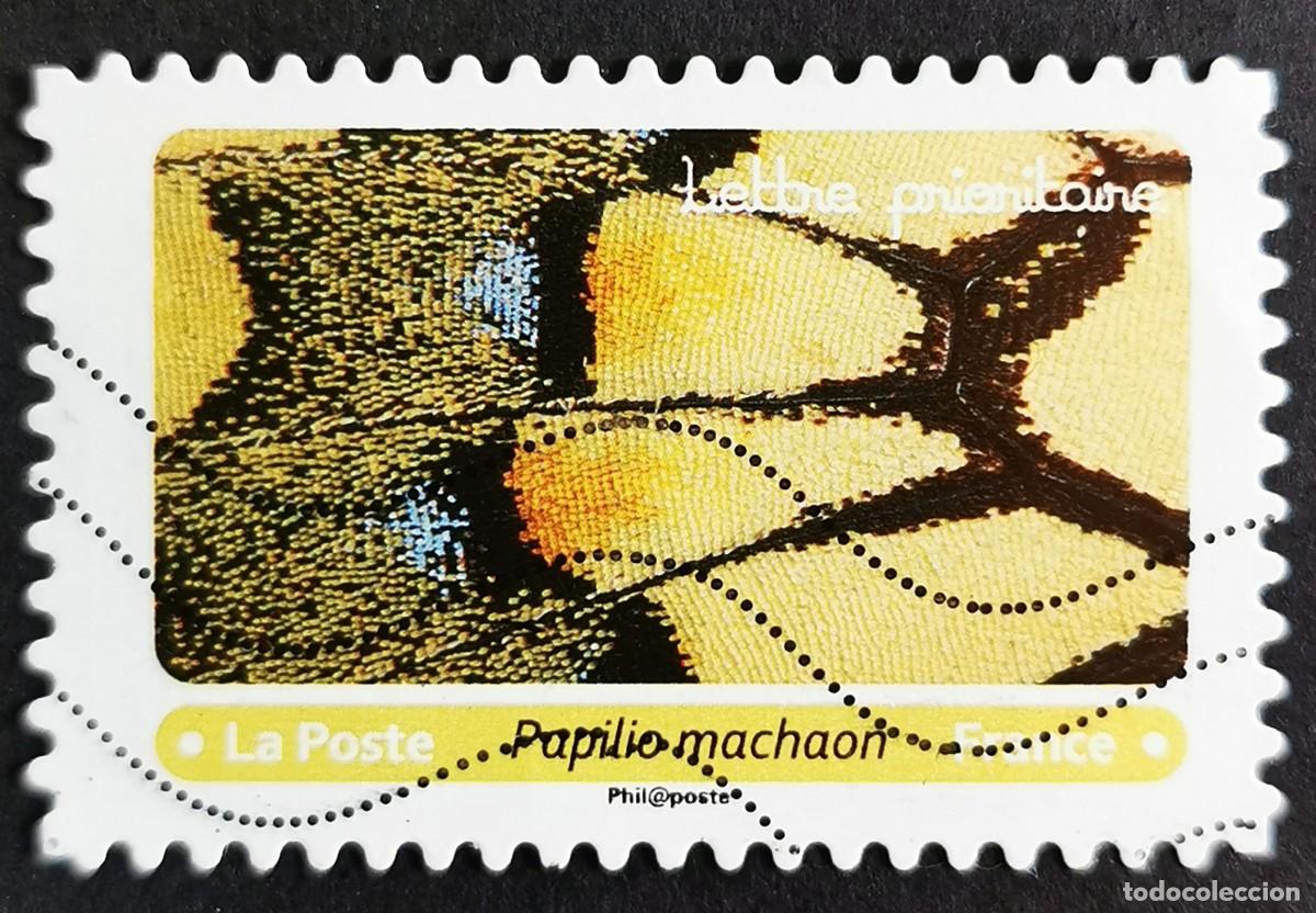 Sellos: Sello Francia 2020, Alas mariposa: Papilio machaon, Sin Valor Facial Michel: FR 7517
