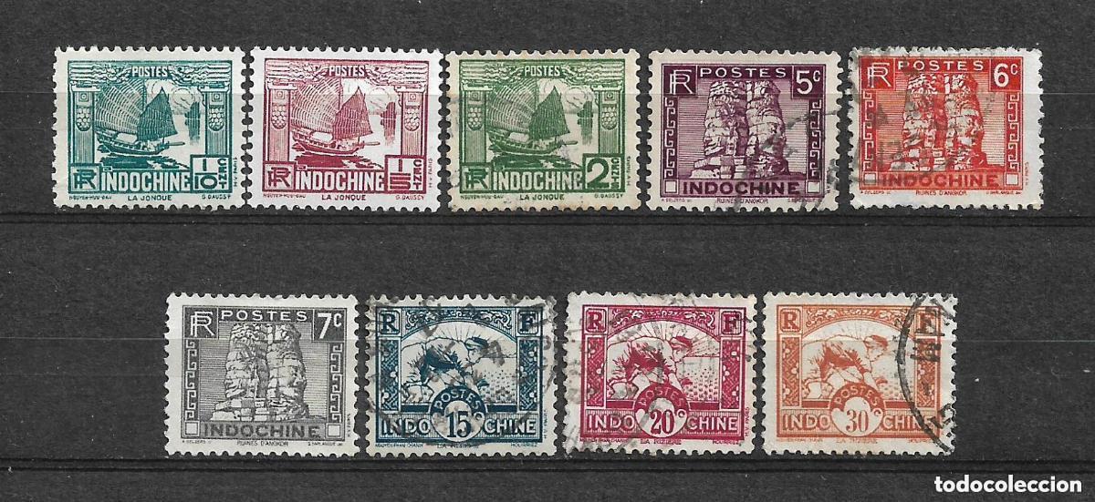 Sellos: francia indochina 1931 sellos usado - 2-45