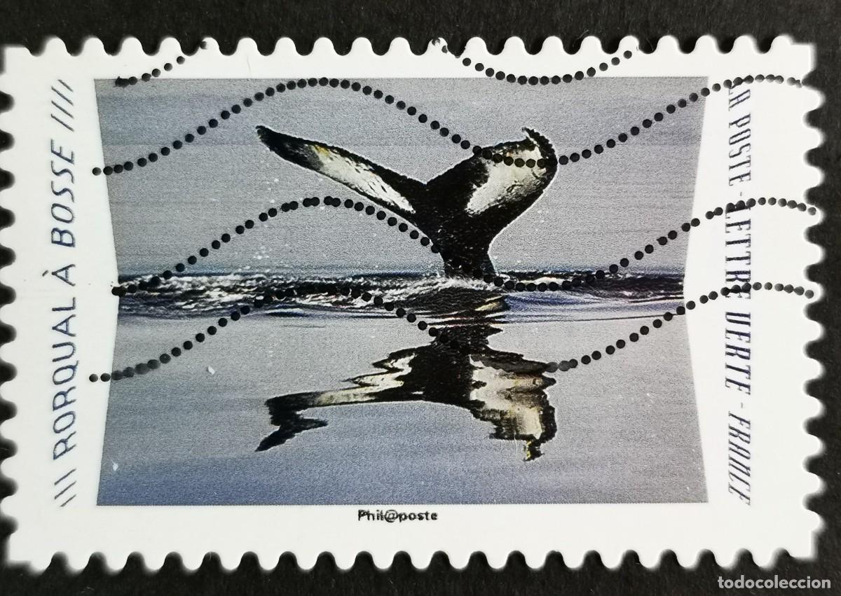 Sellos: Sello Francia 2020, Animales reflejos: Ballena jorobada (Megapte , Sin Valor Facial Michel: FR 7540
