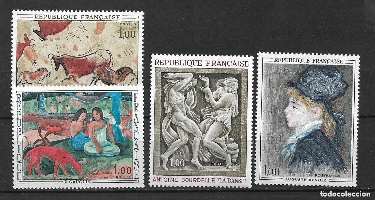 Sellos: francia 1968 serie completa ** mnh 2.50&euro;- 19/6