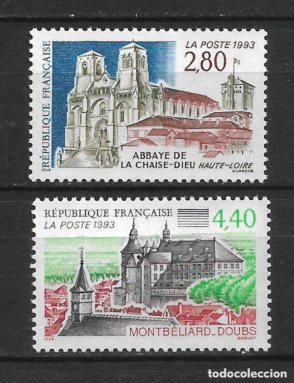 Sellos: francia 1993 scott 2357/2358 ** mnh 3.30&euro;- 19/15