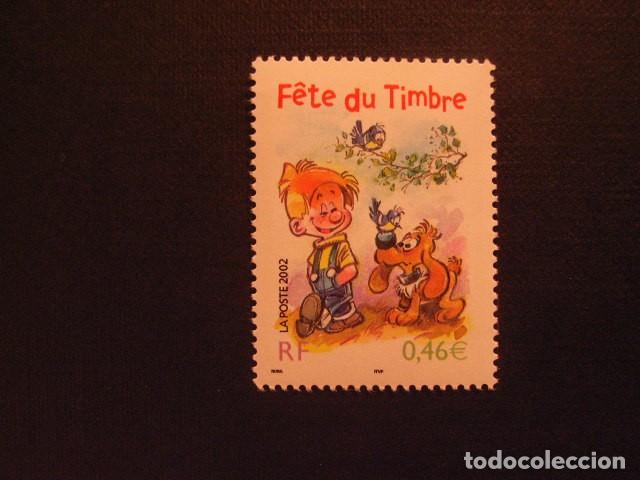 Sellos: FRANCIA N&ordm; YVERT 3467*** A&Ntilde;O 2002. COMICS. BOULE Y BILL