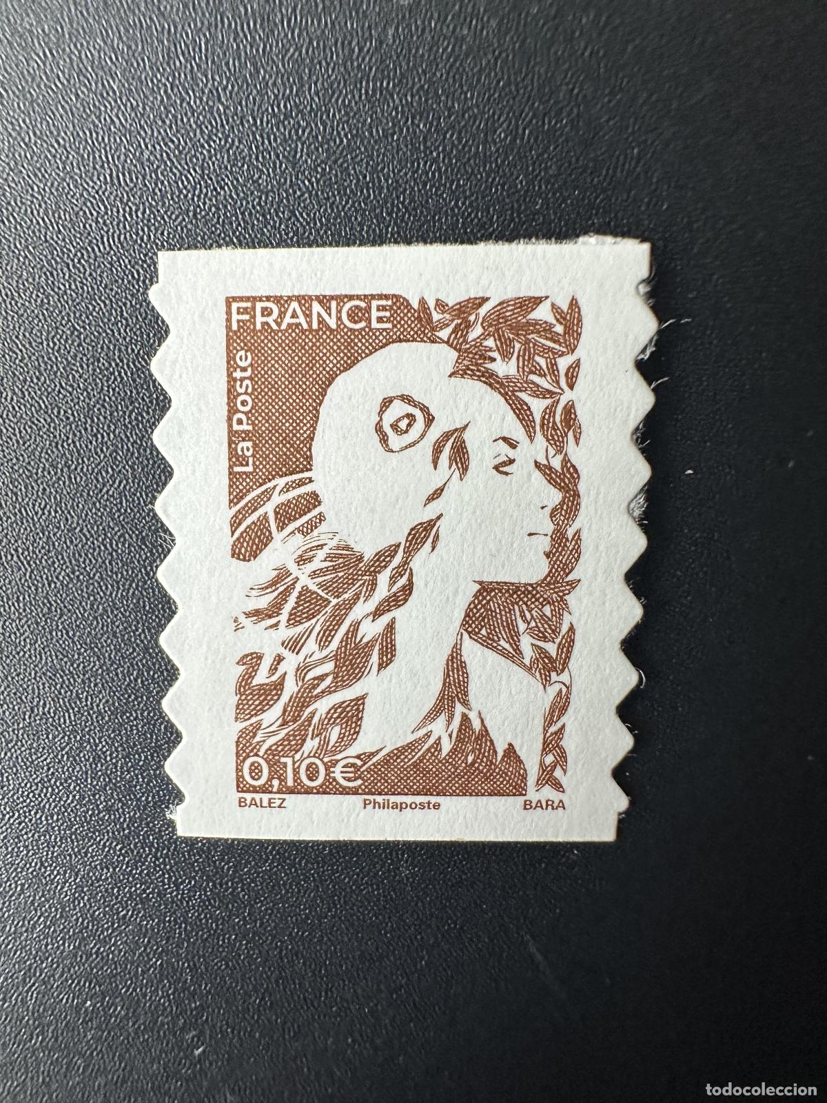Sellos: Cuaderno France 2025 1 TP de Booklet Marianne l'Avenir pegatina 010&euro;
