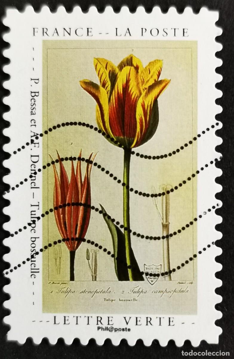 Sellos: Sello Francia 2020, Curiosidades: Tulipe Bossuelle&rdquo; de P. Bessa , Sin Valor Facial Michel: FR 7546