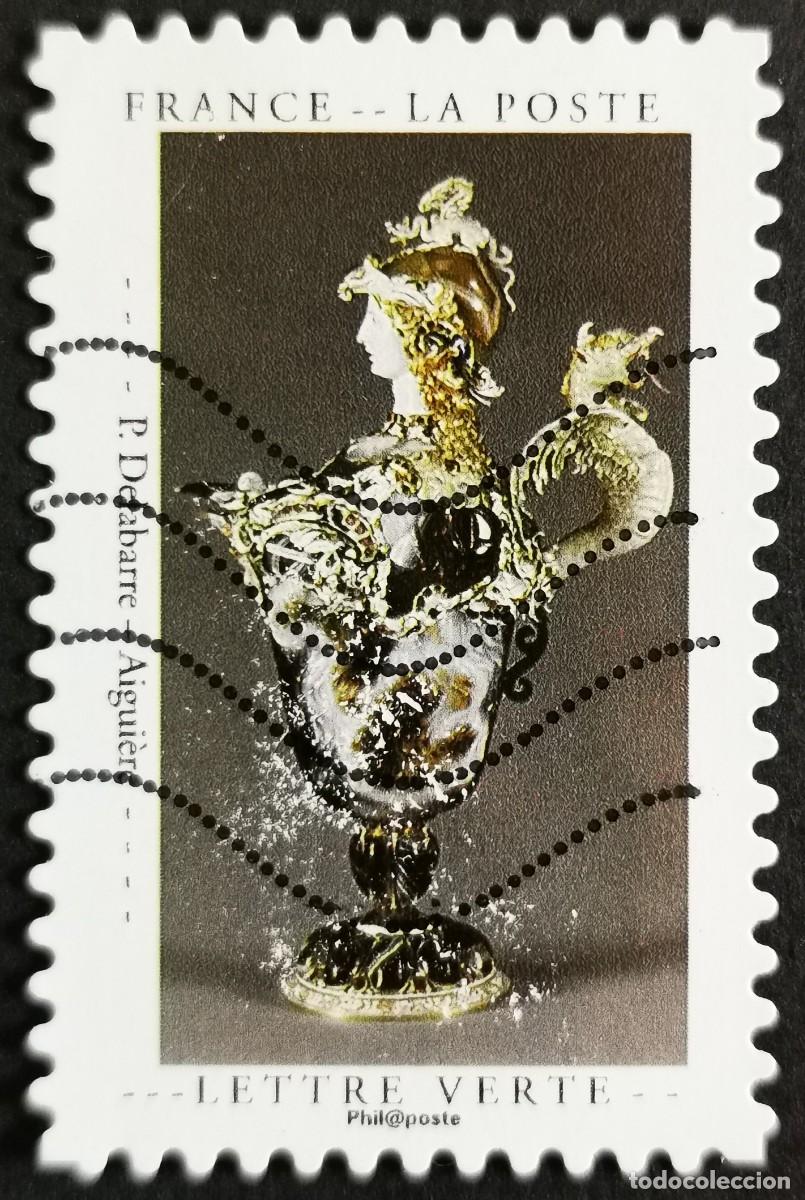 Sellos: Sello Francia 2020, Curiosidades: Jarra de P. Delabarre, Sin Valor Facial Michel: FR 7554