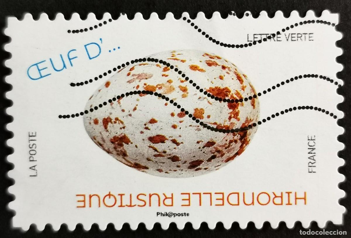 Sellos: Sello Francia 2020, Huevos aves: Huevo de golondrina com&uacute;n (Hirund, Sin Valor Facial Michel: FR 7570