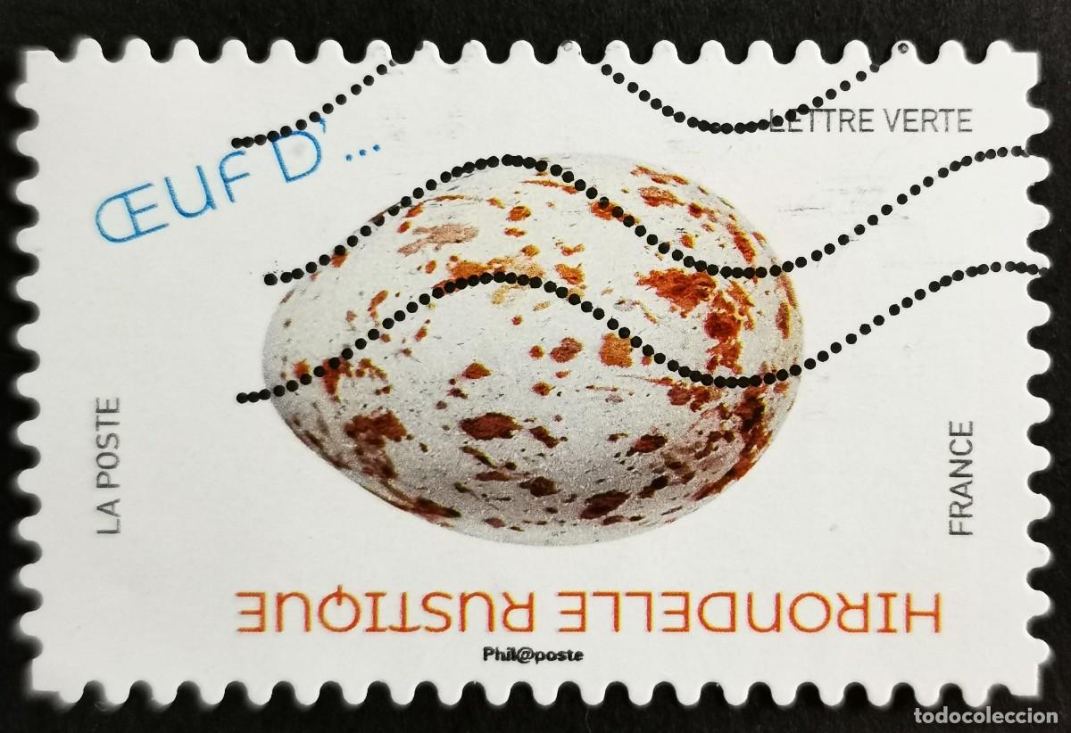 Sellos: Sello Francia 2020, Huevos aves: Huevo de golondrina com&uacute;n (Hirund, Sin Valor Facial Michel: FR 7570