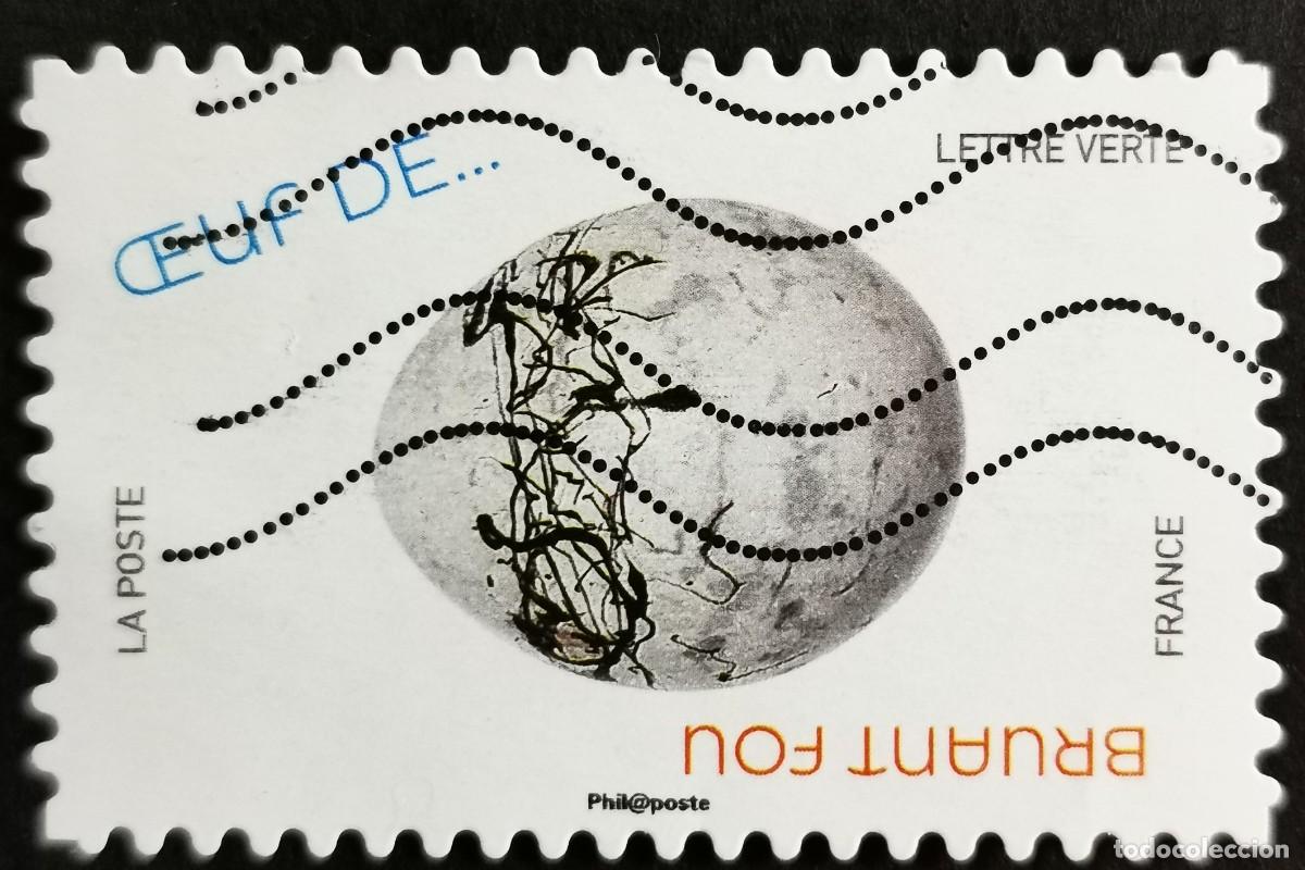 Sellos: Sello Francia 2020, Huevos aves: Huevo de gorri&oacute;n loco (Emberiza c, Sin Valor Facial Michel: FR 7571