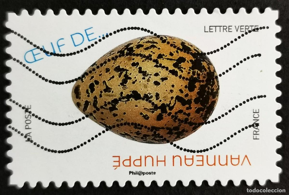 Sellos: Sello Francia 2020, Huevos aves: Huevo de avefr&iacute;a norte&ntilde;a (Vanellu, Sin Valor Facial Michel: FR 7576
