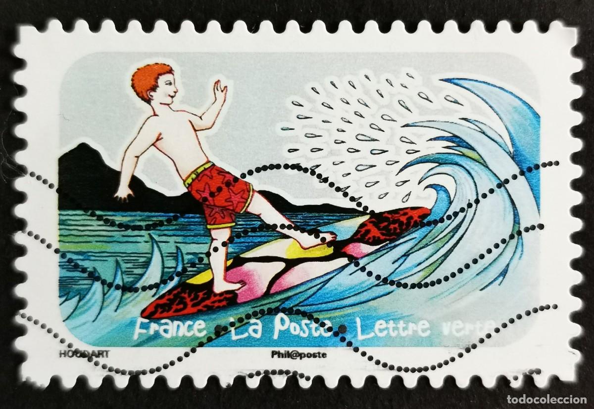 Sellos: Sello Francia 2020, Vacaciones, Sin Valor Facial, Michel: FR 7620