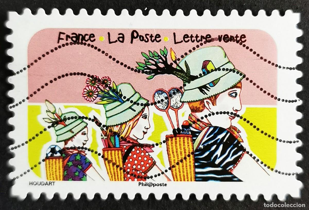 Sellos: Sello Francia 2020, Vacaciones, Sin Valor Facial, Michel: FR 7625