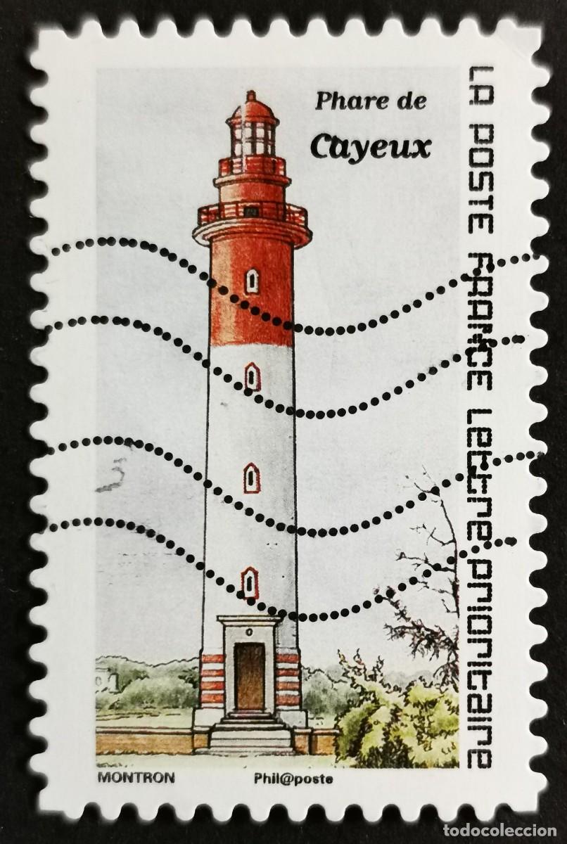 Sellos: Sello Francia 2020, Faros: Monumentos: Faro de Cayeux, Sin Valor Facial, Michel: FR 7650