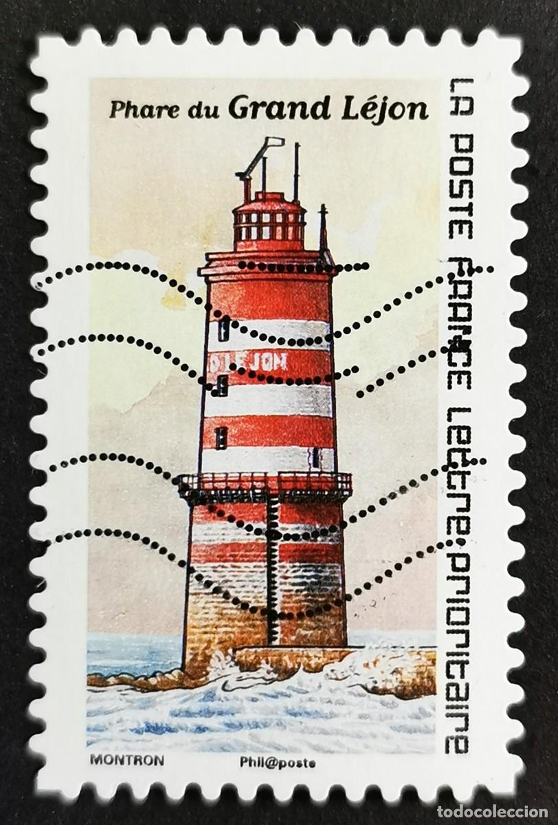 Sellos: Sello Francia 2020, Faros: Monumentos:Faro de Grand L&eacute;jon, Sin Valor Facial, Michel: FR 7651