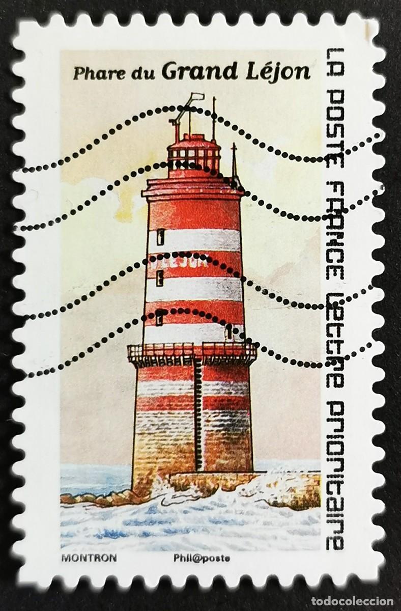 Sellos: Sello Francia 2020, Faros: Monumentos:Faro de Grand L&eacute;jon, Sin Valor Facial, Michel: FR 7651